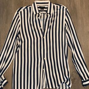 Zara Striped Button Down